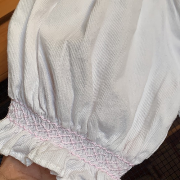 Vintage carouselware smocked Heirloom dress made in Peru size 8 - Picture 4 of 8